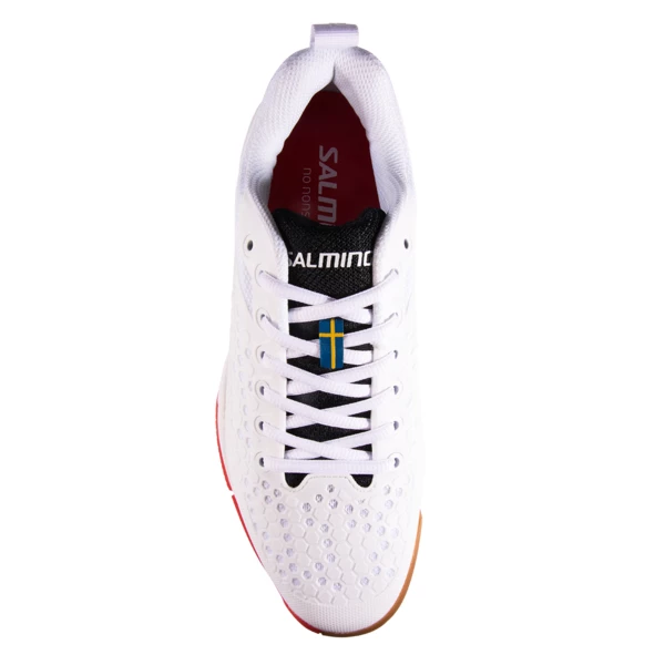 New π Deals π Salming Women's Eagle Indoor π π Shoes White Red π₯° π - Image 6